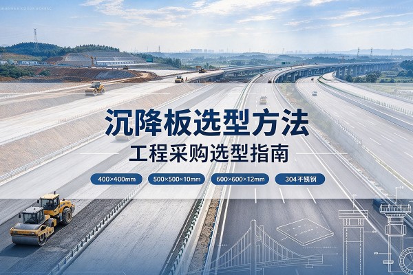 海珠沉降板选择方法