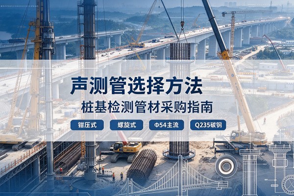 海珠声测管选型标准