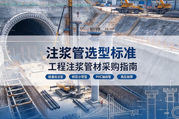 海珠注浆管选型标准