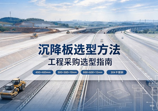 海珠沉降板选择方法