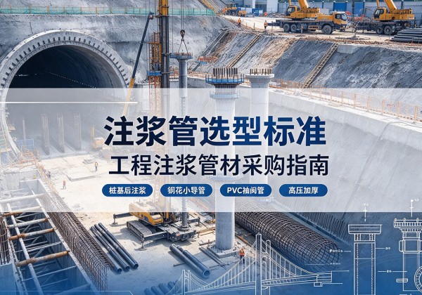 海珠注浆管选型标准